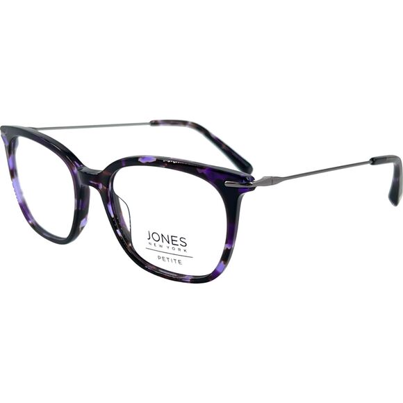 Jones New York J240 Womens Eyeglass Frame Purple/Tortoise
